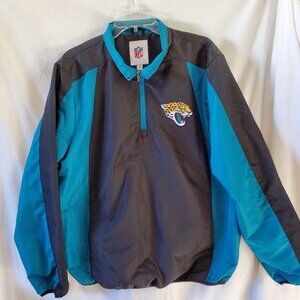 NWT Jacksonville Jaguars Pullover Crewneck Windbreaker for Men Size M